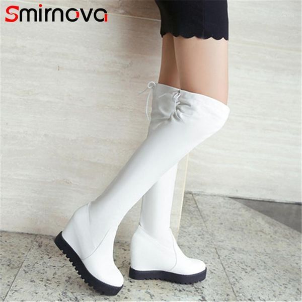 smirnova new arrive long platform boots 2020 winter warm pu leather thigh high boots over the knee fashion shoes woman1, Black
smirnova new arrive long platform boots 2020 winter warm pu leather thigh high boots over the knee fashion shoes woman1, Black