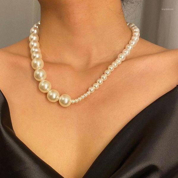 vintage pearl chain necklace for women bohemia baroque white pearl choker necklace elegant girls wedding party collar gift1, Silver
vintage pearl chain necklace for women bohemia baroque white pearl choker necklace elegant girls wedding party collar gift1, Silver