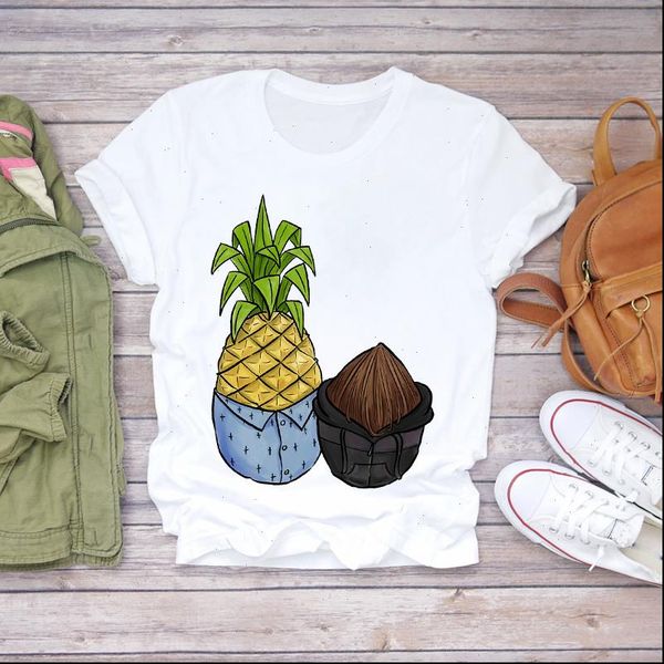 women 2021 summer pineapple printed short sleeve fruit camisas t shirts t shirt ladies womens graphic female tee t shirt, White
women 2021 summer pineapple printed short sleeve fruit camisas t shirts t shirt ladies womens graphic female tee t shirt, White