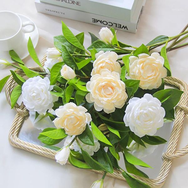 decorative flowers & wreaths 58cm single white camellia artificial bouquet wedding bride holding fake home party decoration high simulation1
decorative flowers & wreaths 58cm single white camellia artificial bouquet wedding bride holding fake home party decoration high simulation1