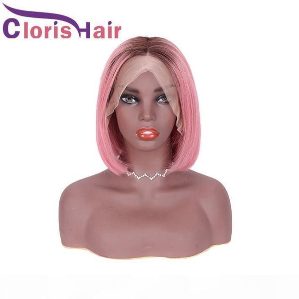 1b pink short bob wig straight lace front human hair wigs for black women pre plucked with baby hair 13x4 frontal closure ombre glueless wig, Black;brown
1b pink short bob wig straight lace front human hair wigs for black women pre plucked with baby hair 13x4 frontal closure ombre glueless wig, Black;brown