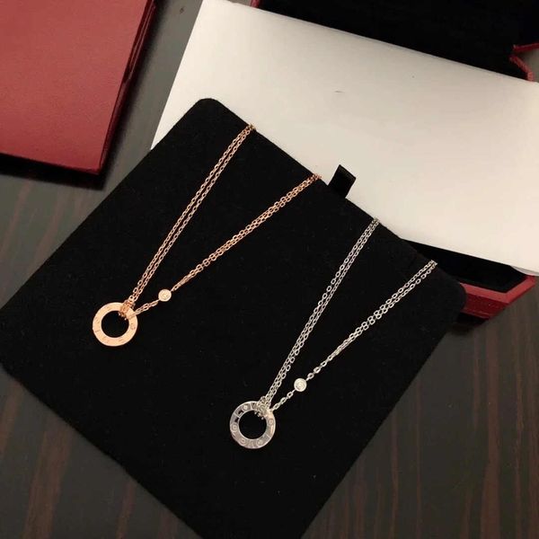 beloved pendant stainless steel jewelry ring necklace screw no diamond love necklace pendant luxury delivery exquisite gift box packaging, Silver
beloved pendant stainless steel jewelry ring necklace screw no diamond love necklace pendant luxury delivery exquisite gift box packaging, Silver