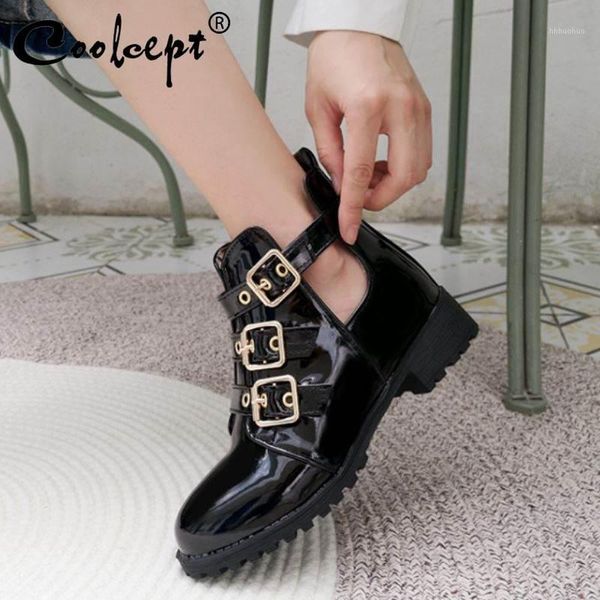 boots coolcept plus size 33-46 women ankle 2021 winter autumn warm fur short metal buckle casual office ladies shoes1, Black
boots coolcept plus size 33-46 women ankle 2021 winter autumn warm fur short metal buckle casual office ladies shoes1, Black