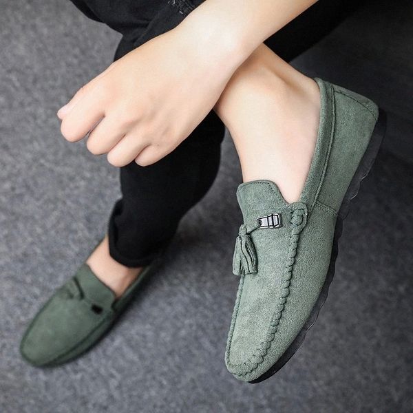 men loafers shoes outdoor classic business shoes suede leather for men fashion slip on flats casual men #vz5e, Black
men loafers shoes outdoor classic business shoes suede leather for men fashion slip on flats casual men #vz5e, Black
