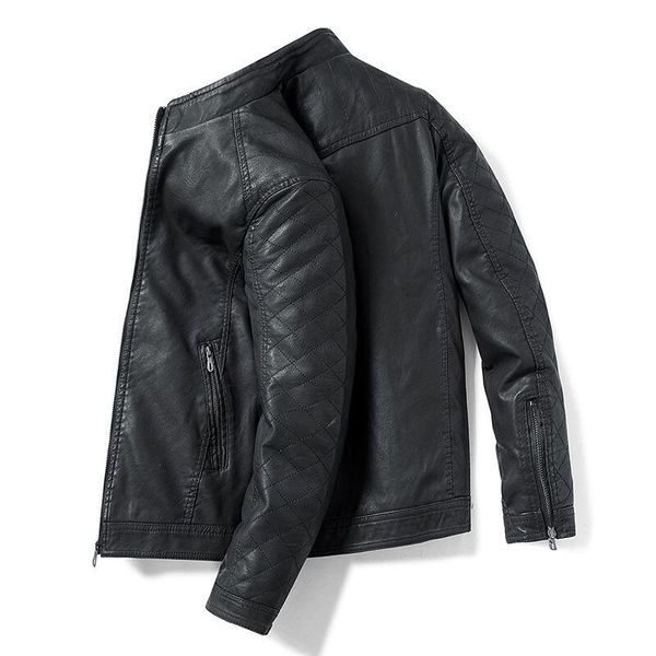 brand clothes winter pu leather jacket men tide parka male new motorcycle leather jackets fur outerwear warm thick jackets men, Black
brand clothes winter pu leather jacket men tide parka male new motorcycle leather jackets fur outerwear warm thick jackets men, Black