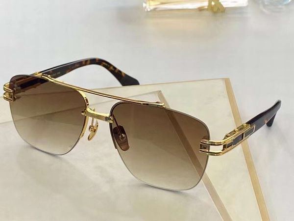 men square rimless sunglasses grand metal gold black frame brown gradient lens sun glasses shades uv400 protection with box, White;black
men square rimless sunglasses grand metal gold black frame brown gradient lens sun glasses shades uv400 protection with box, White;black