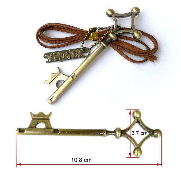 pendant necklaces animation jewelry key necklace attack on titan eren jäger cosplay accessory chain fashion, Silver
pendant necklaces animation jewelry key necklace attack on titan eren jäger cosplay accessory chain fashion, Silver