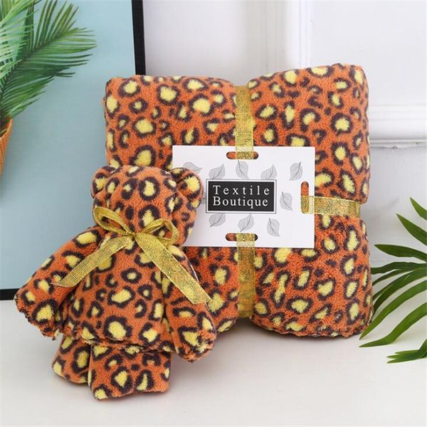 fashion stylish quick leopard pattern dry towels bathing towel high grade soft touch two pieces towel set
fashion stylish quick leopard pattern dry towels bathing towel high grade soft touch two pieces towel set