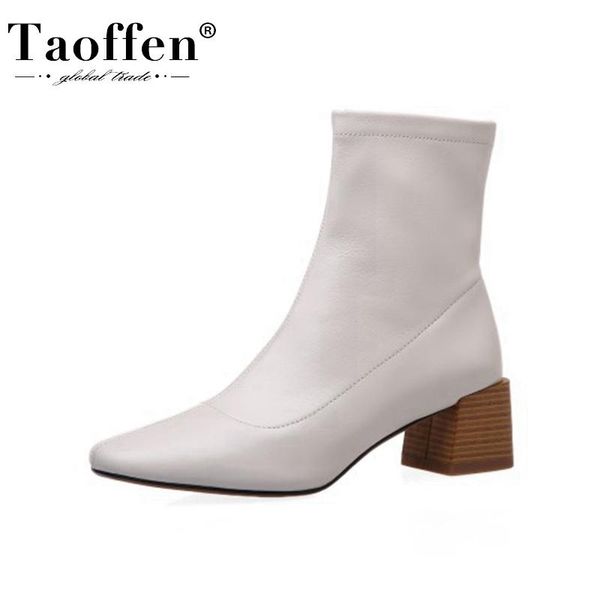 женщины taoffen boots boots натуральная кожа молния толстый каблук женщина зимняя обувь мода офис женская обувь размер 34-39, Black
женщины taoffen boots boots натуральная кожа молния толстый каблук женщина зимняя обувь мода офис женская обувь размер 34-39, Black