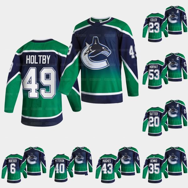 youth bo horvat vancouver canucks 2021 reverse retro quinn hughes braden holtby alexander edler brandon sutter elias pettersson demko jersey, Black;red
youth bo horvat vancouver canucks 2021 reverse retro quinn hughes braden holtby alexander edler brandon sutter elias pettersson demko jersey, Black;red