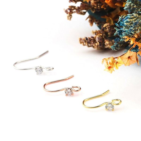 a pair 15x9.8mm 925 sterling silver ear wires hooks with cubic zirconia stones silver cz stone earring hooks for jewelry making jllscy
a pair 15x9.8mm 925 sterling silver ear wires hooks with cubic zirconia stones silver cz stone earring hooks for jewelry making jllscy