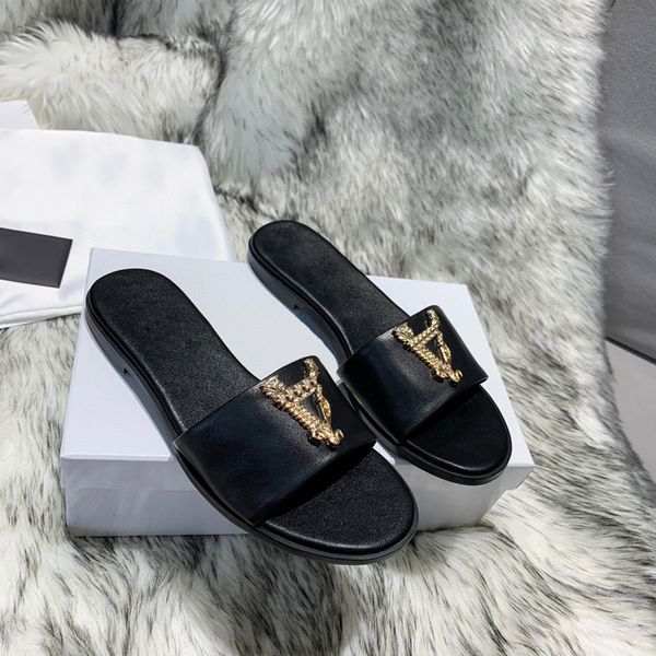 flat heeled sandals genuine leather woman shoes metal buckle parties occupation sandals flip flops striped beach causal slipper 35-42, Black
flat heeled sandals genuine leather woman shoes metal buckle parties occupation sandals flip flops striped beach causal slipper 35-42, Black