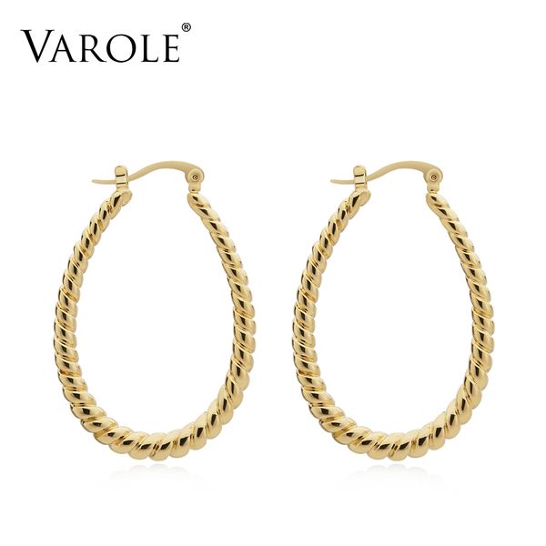 varole twisted lines u shape hoop earrings gold color cute geometric water droplets hoops earings fashion jewelry for women
varole twisted lines u shape hoop earrings gold color cute geometric water droplets hoops earings fashion jewelry for women