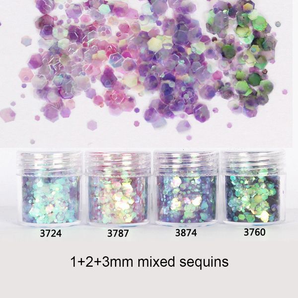 mermaid scale chameleon aurora hexagon glitter bling bling filling for resin craft festive jewelry tools uv resin pigment (4pcs 
mermaid scale chameleon aurora hexagon glitter bling bling filling for resin craft festive jewelry tools uv resin pigment (4pcs