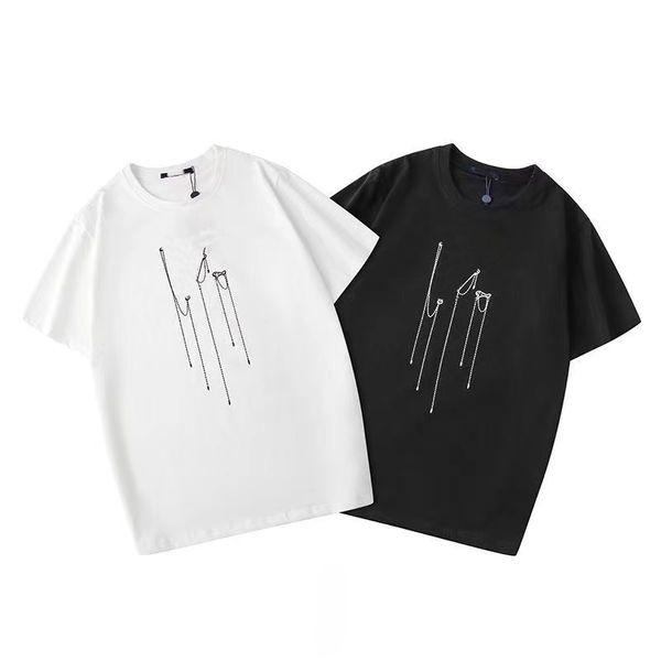 2023 fashion casual man womens loose tees with print short sleeves summer designer sell luxury men t shirt, White
2023 fashion casual man womens loose tees with print short sleeves summer designer sell luxury men t shirt, White