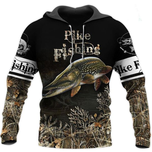 2020 new pike fishing 3d all over printed mens hoodie harajuku casual sweatshirt fashion jacket 9356, Black
2020 new pike fishing 3d all over printed mens hoodie harajuku casual sweatshirt fashion jacket 9356, Black