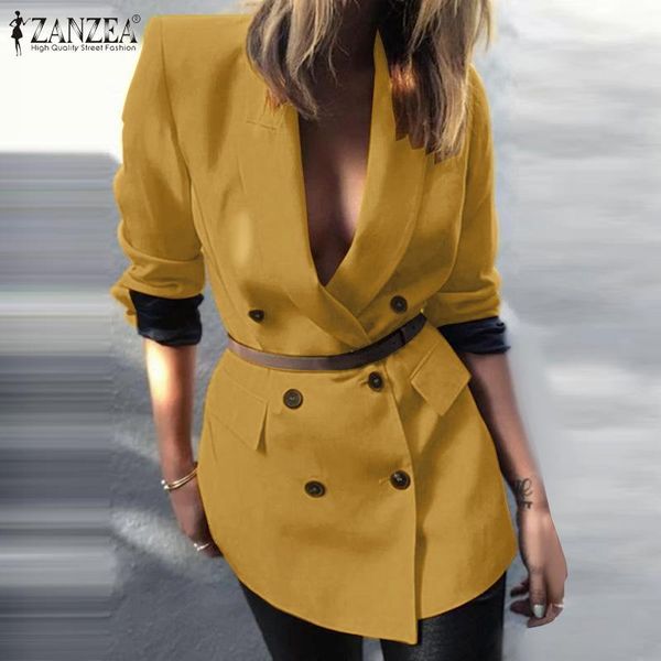 zanzea women blazers casual fashion solid suits autumn double-breasted jackets long sleeve office lady thin coat streetwear 5xl, White;black
zanzea women blazers casual fashion solid suits autumn double-breasted jackets long sleeve office lady thin coat streetwear 5xl, White;black