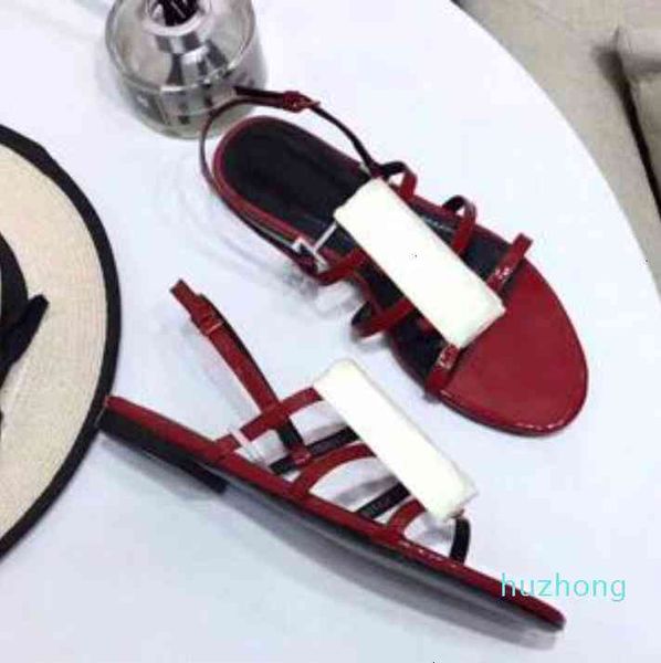 summer sandals fashion-leather product ladies shoes roman flat-bottomed beach sandals metal button banquet woman 41 xgdt, Black
summer sandals fashion-leather product ladies shoes roman flat-bottomed beach sandals metal button banquet woman 41 xgdt, Black