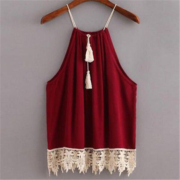 women clothes embroidered cami tassel drawstring tanks camis shirt halter vest women clothing drop shipping, White
women clothes embroidered cami tassel drawstring tanks camis shirt halter vest women clothing drop shipping, White