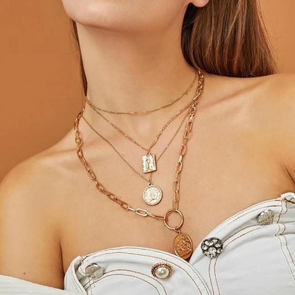 shixin hiphop portrait coin pendant necklace for women fashion multi layer necklace 2020 female gold/silver color trendy jewelry
shixin hiphop portrait coin pendant necklace for women fashion multi layer necklace 2020 female gold/silver color trendy jewelry