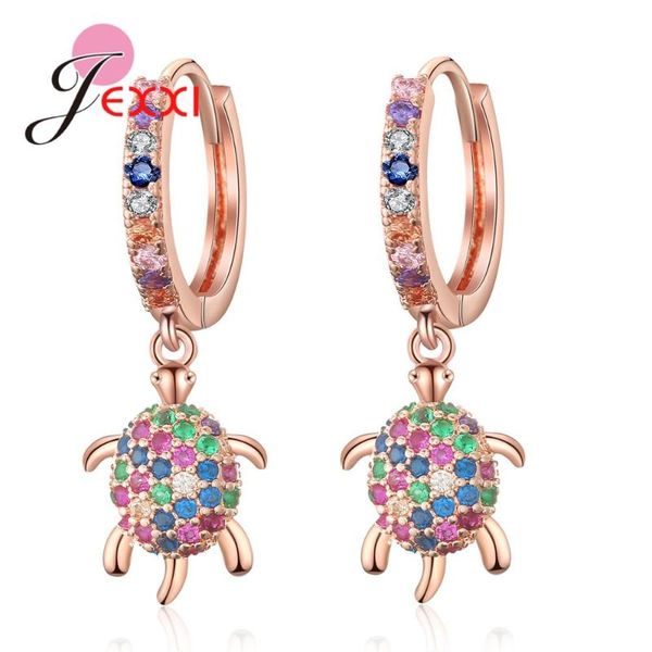 dangle & chandelier 2021 fashion austrian crystal rose gold silver earring cute tortoise animal fine zircon jewelry for women
dangle & chandelier 2021 fashion austrian crystal rose gold silver earring cute tortoise animal fine zircon jewelry for women