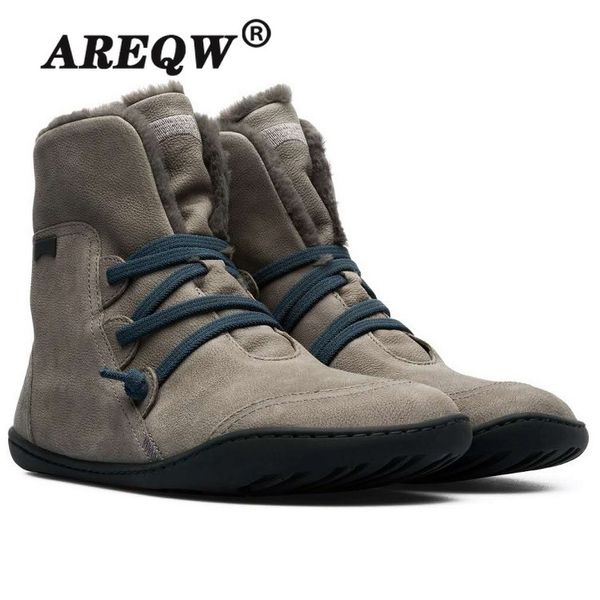 causal warm shoes women winter boot snow boots shoe 201124, Black