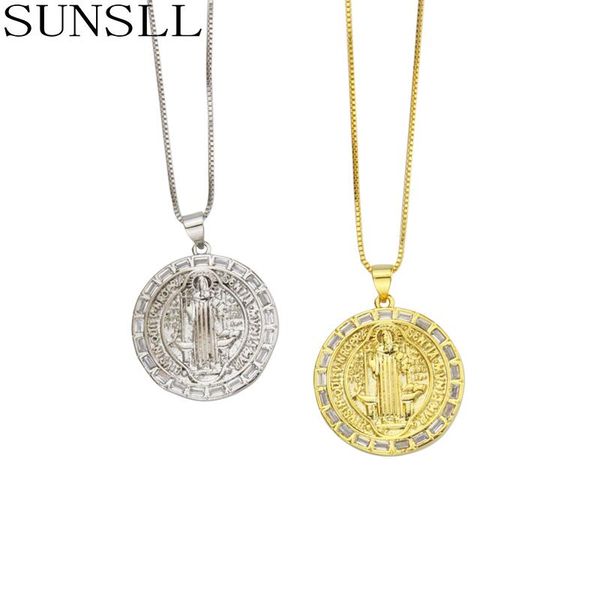 pendant necklaces sunsll arrival gold copper necklace white cubic zirconia religious for women fashionp arty jewelry, Silver
pendant necklaces sunsll arrival gold copper necklace white cubic zirconia religious for women fashionp arty jewelry, Silver