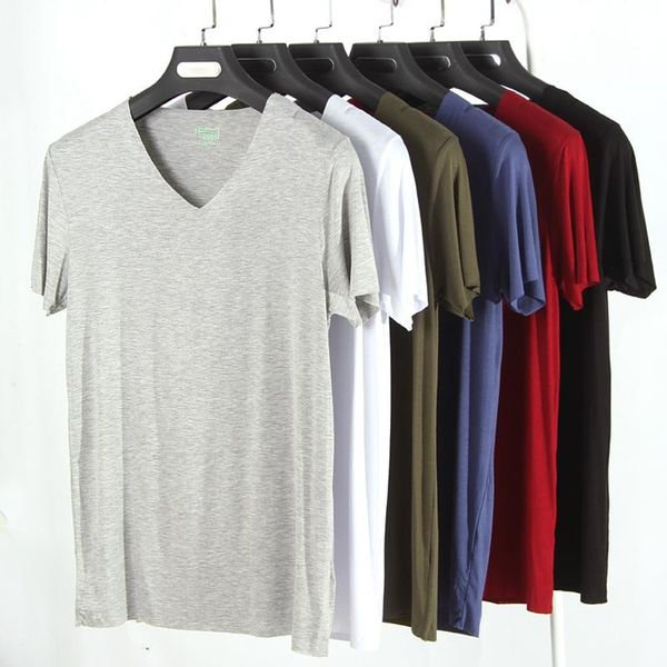 undershirts 2021 men's modal short sleeve sleep shirt v-collar loose mens sleepshirt solid knitted sleepwear home, Black;brown
undershirts 2021 men's modal short sleeve sleep shirt v-collar loose mens sleepshirt solid knitted sleepwear home, Black;brown