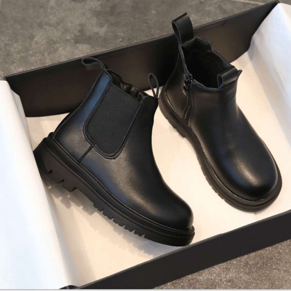 2020 new plush autumn winter martin short british little girls' sho foreign sle children' boots, Black;grey
2020 new plush autumn winter martin short british little girls' sho foreign sle children' boots, Black;grey