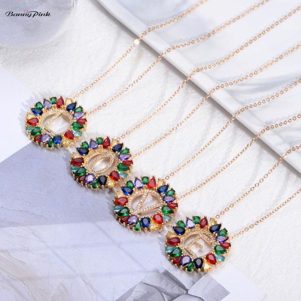 pendant necklaces banny pink 2021 copper initial 26 english alphabet necklace for women rainbow cubic zirconia a-z letter name choker, Silver
pendant necklaces banny pink 2021 copper initial 26 english alphabet necklace for women rainbow cubic zirconia a-z letter name choker, Silver