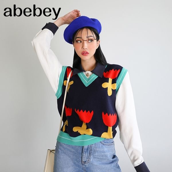 women's floral embroidery knitted sweaters sleeveless vest winter warm v-neck female jumpers pullovers 201031, White;black
women's floral embroidery knitted sweaters sleeveless vest winter warm v-neck female jumpers pullovers 201031, White;black