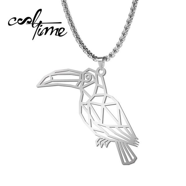 cooltime stainless steel animal woodpecker necklace jewelry for men and women anniversary gift collares de moda 2020, Silver
cooltime stainless steel animal woodpecker necklace jewelry for men and women anniversary gift collares de moda 2020, Silver