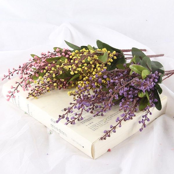 decorative flowers & wreaths artificial flower 5 branches pastoral wind simulation plastic grass wheat silk wedding decoration for home1
decorative flowers & wreaths artificial flower 5 branches pastoral wind simulation plastic grass wheat silk wedding decoration for home1