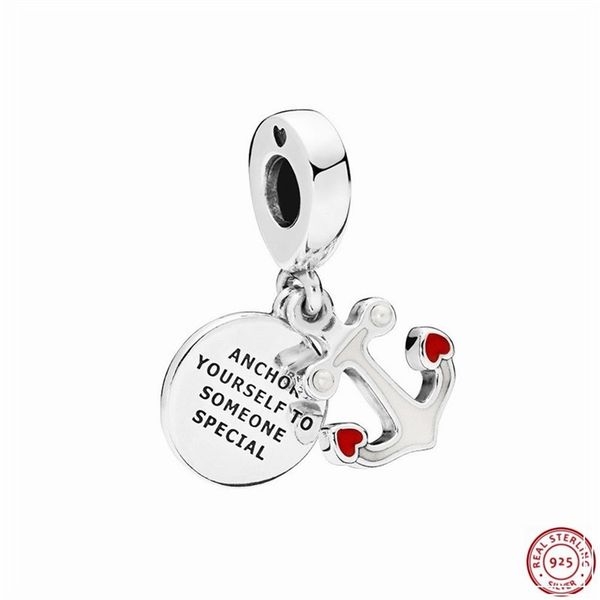 925 sterling silver red enamel white crystal pearls anchor of love pendant beads diy fit pandora charms for women jewelry fl776 t200507
925 sterling silver red enamel white crystal pearls anchor of love pendant beads diy fit pandora charms for women jewelry fl776 t200507