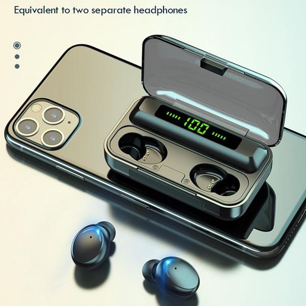 tws bluetooth earphone v5.0 9d stereo wireless headphones sport waterproof earphones mini true wireless earbuds for cellphone
tws bluetooth earphone v5.0 9d stereo wireless headphones sport waterproof earphones mini true wireless earbuds for cellphone