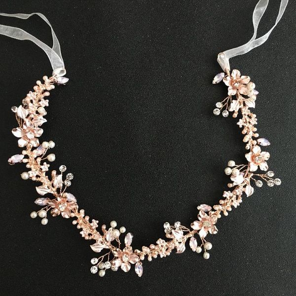 slbridal rose gold crystal rhinestones pearls floral wedding hair accessories hairband bridal headband bridesmaids jewelry women, Golden;silver
slbridal rose gold crystal rhinestones pearls floral wedding hair accessories hairband bridal headband bridesmaids jewelry women, Golden;silver