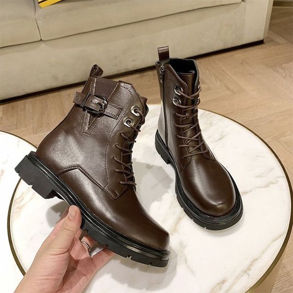 2021 new ankle ladies short buckle boots lace pu leather zippers up thick heels women fashion shoes footwear 6tj9, Black
2021 new ankle ladies short buckle boots lace pu leather zippers up thick heels women fashion shoes footwear 6tj9, Black