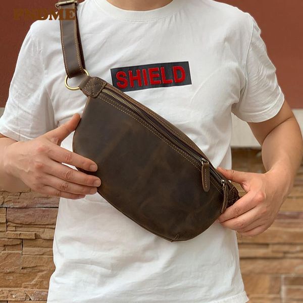 pndme vintage multi-function genuine leather men's chest bag simple casual fashion cowhide messenger bag waist pack
pndme vintage multi-function genuine leather men's chest bag simple casual fashion cowhide messenger bag waist pack