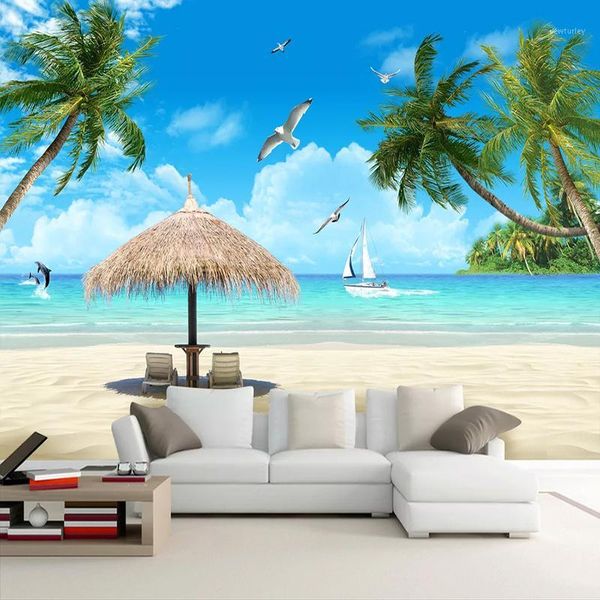 custom p wallpaper wall decals blue sky beach coconut tree seascape 3d living room sofa tv background papier peint mural 3d1
custom p wallpaper wall decals blue sky beach coconut tree seascape 3d living room sofa tv background papier peint mural 3d1