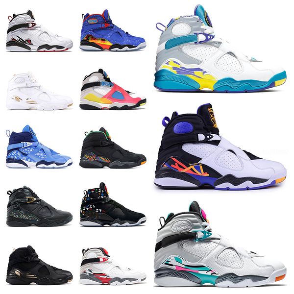 jumpman 8 8s basketball shoes designer men women playoff white aqua three peat south beach sports sneakers 40-47, White;red
jumpman 8 8s basketball shoes designer men women playoff white aqua three peat south beach sports sneakers 40-47, White;red