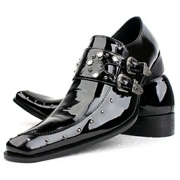 2020 band black-white luxury men genuine leather buckle riveite pointed to wedding dressed as shoes zapatos p058
2020 band black-white luxury men genuine leather buckle riveite pointed to wedding dressed as shoes zapatos p058