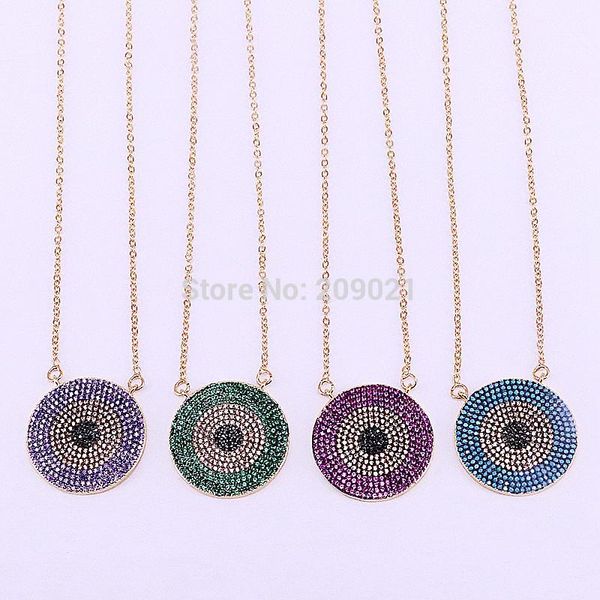 5pcs fashion jewelry full micro pave cz zirconia gold round pendant with chain necklace, Silver
5pcs fashion jewelry full micro pave cz zirconia gold round pendant with chain necklace, Silver
