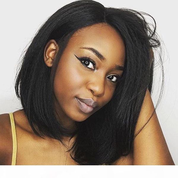 13*4 inches lace front short bob wig pre plucked brazilian remy human hair wigs for women bleached knots, Black;brown
13*4 inches lace front short bob wig pre plucked brazilian remy human hair wigs for women bleached knots, Black;brown