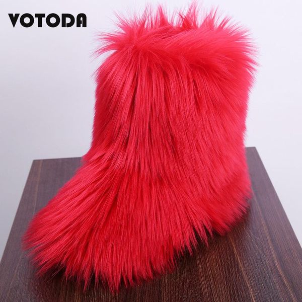 boots winter warm snow women's ankle boot fluffy faux fur flat rubber non slip comfort outdoor ladies cute plush, Black
boots winter warm snow women's ankle boot fluffy faux fur flat rubber non slip comfort outdoor ladies cute plush, Black