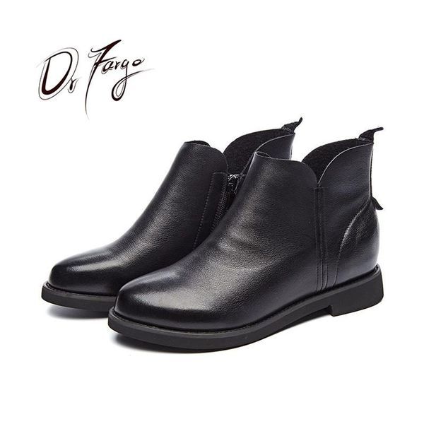 boots drfargo 2021 fashion genuine leather shoes women low heel flat ankle spring autumn femme chaussure plus big size 43 zapato, Black
boots drfargo 2021 fashion genuine leather shoes women low heel flat ankle spring autumn femme chaussure plus big size 43 zapato, Black