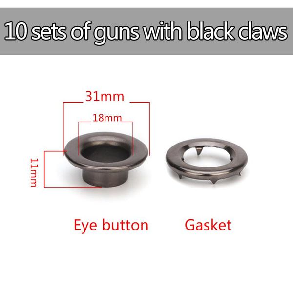garment claw eyelets silver gun black 20 sets eye buttonhand tapping tool 10 sets 8177mm 183111mm iron stainless steel wmtgng
garment claw eyelets silver gun black 20 sets eye buttonhand tapping tool 10 sets 8177mm 183111mm iron stainless steel wmtgng