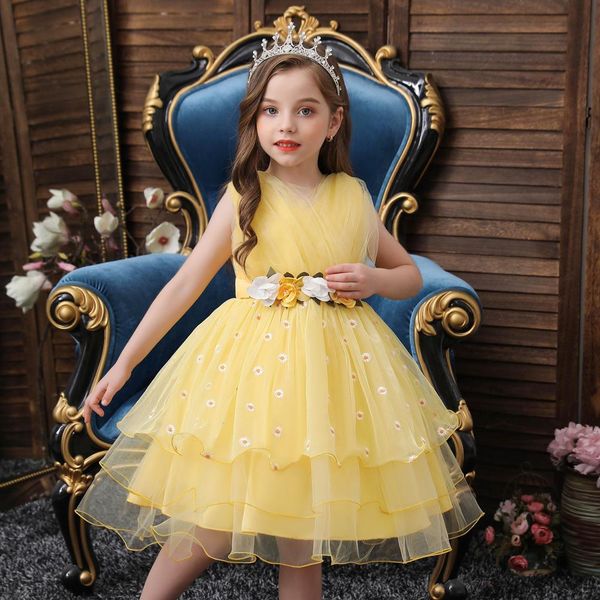 kids girl wedding flower girls dresses princess party kids pageant gowns formal dress prom little baby girl birthday dress new arrival 2021, White;blue
kids girl wedding flower girls dresses princess party kids pageant gowns formal dress prom little baby girl birthday dress new arrival 2021, White;blue