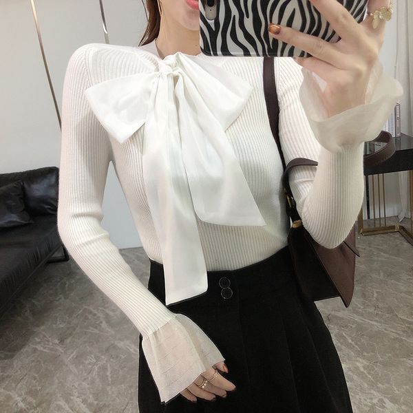 2021 new womens knit fall belts bowknot pullover sleeve long extension thin stretch fashion autumn shirts background rwfa, White;black
2021 new womens knit fall belts bowknot pullover sleeve long extension thin stretch fashion autumn shirts background rwfa, White;black