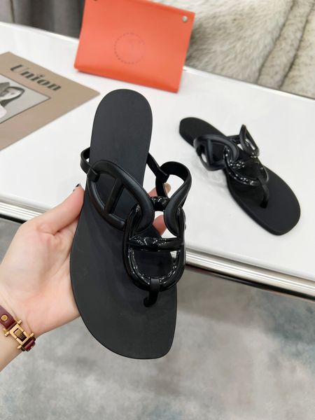 egerie sandals women summer beach slippers chain flat h jelly one word sandal lady flat silpper luxury slides outdoor shoes flip-flops002, Black
egerie sandals women summer beach slippers chain flat h jelly one word sandal lady flat silpper luxury slides outdoor shoes flip-flops002, Black
