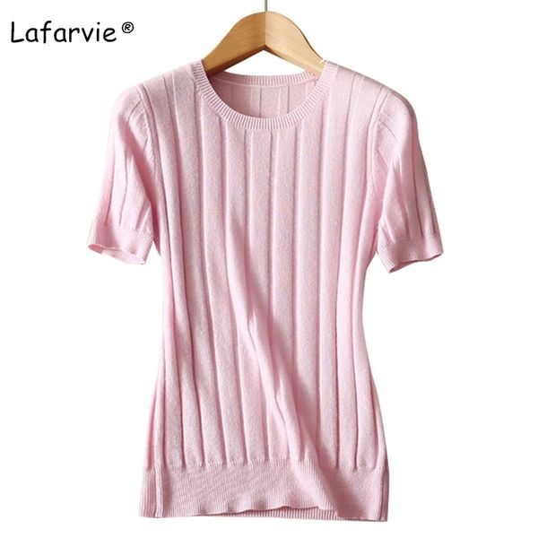 lafarvie o-neck knitted wool blended sweater women short sleeve pullover casual soft slim solid color large size pull jumper y200720, White;black
lafarvie o-neck knitted wool blended sweater women short sleeve pullover casual soft slim solid color large size pull jumper y200720, White;black
